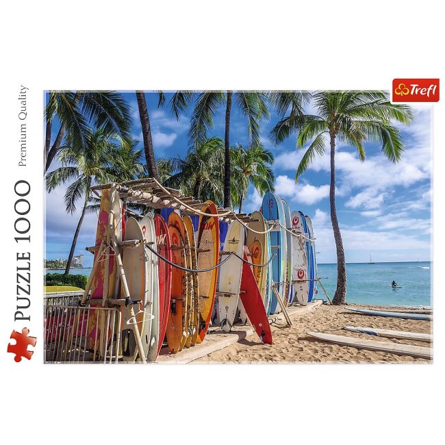 PUZZLE TREFL 1000 PLAJA WAIKIKI VIV10742