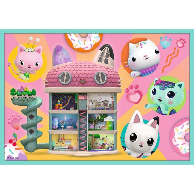 PUZZLE TREFL 10IN1 GABBYS DOLLHOUSE IN UNIVERSUL LUI GABBY VIV96003