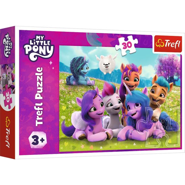 PUZZLE TREFL 30 MY LITTLE PONY PONEII PRIETENOSI VIV18299