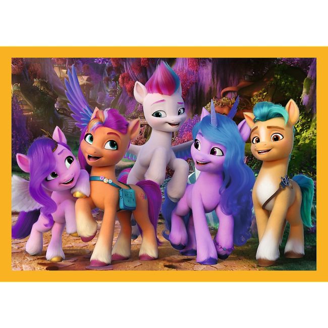 PUZZLE TREFL 4IN1 MY LITTLE PONY SA CUNOASTEM PONEII VIV34624