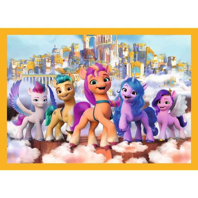 PUZZLE TREFL 4IN1 MY LITTLE PONY SA CUNOASTEM PONEII VIV34624