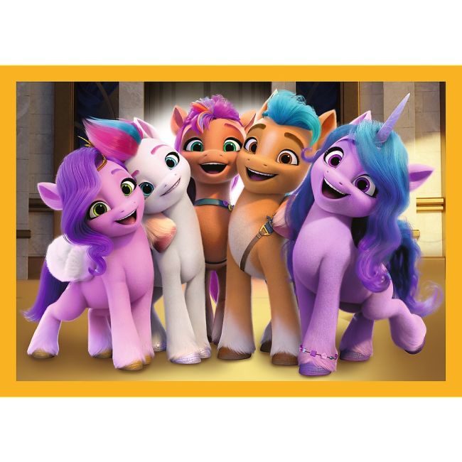 PUZZLE TREFL 4IN1 MY LITTLE PONY SA CUNOASTEM PONEII VIV34624