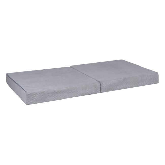 Playset Modular Canapea Premium Velur Reiat   Corduroy  Spuma ,   Gri Pjbsdps01ie