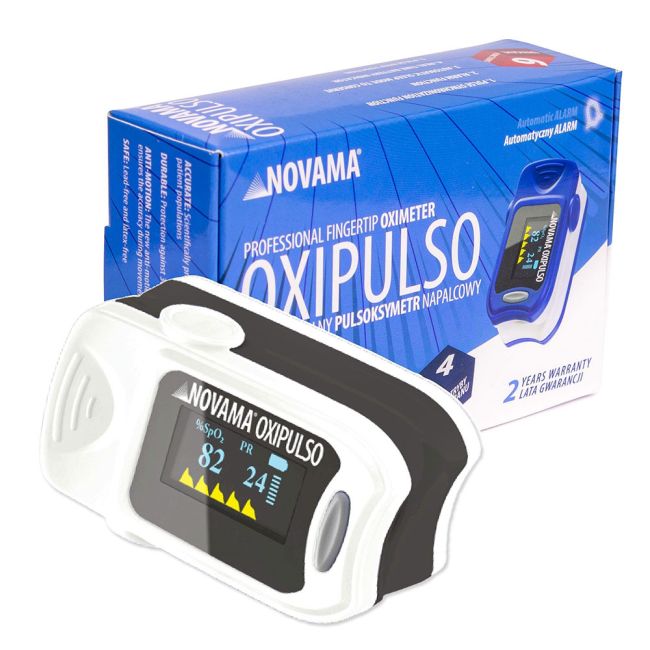 Pulsoximetru Novama Oxipulso, masoara saturatia de oxigen si rata pulsului, masuratori precise,... BITNovamaOxipulso