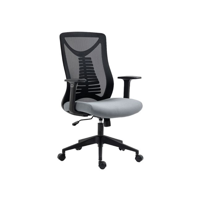 Scaun birou egonomic sl q330 negru/gri drm10258