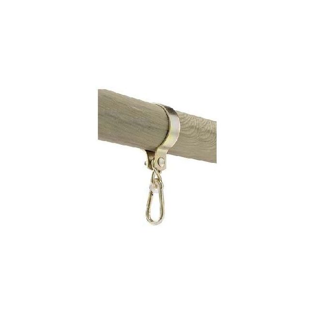 Colier rotund cu carlig pentru leagan - 120mm kb810002005001