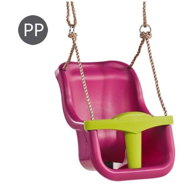 Leagan baby seat luxe culoare: purple (ral4006)/lime green, franghie: pp 10 kb131001007001