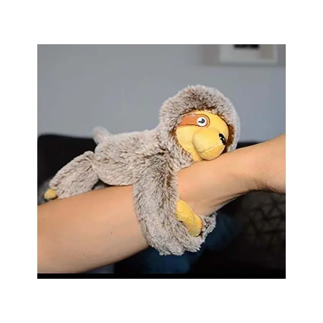 Lenesul meu somnoros - animalut de plus si carticica in limba engleza bbww003