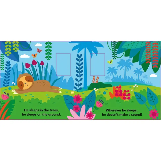 Lenesul meu somnoros - animalut de plus si carticica in limba engleza bbww003