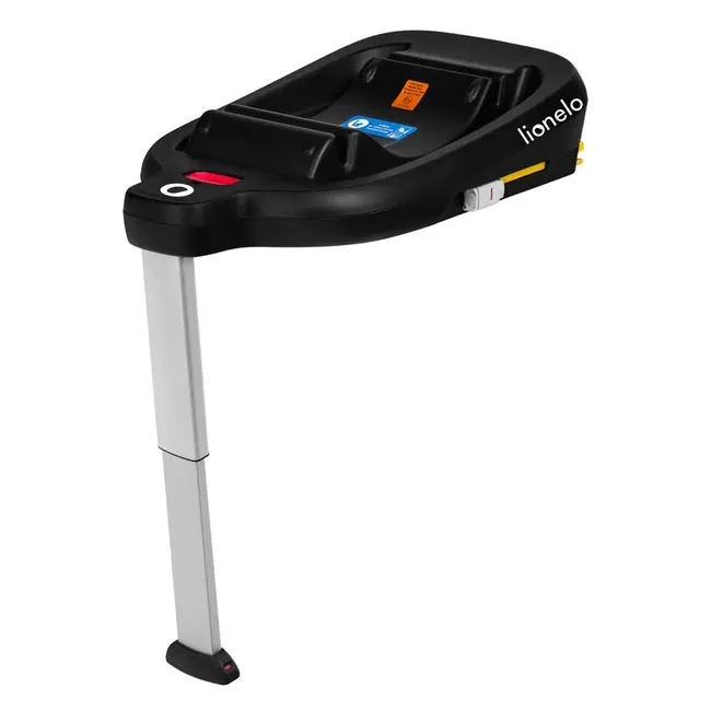 Lionelo - Baza scaun auto i-Size, Astrid, Cu Isofix, Cu indicatori pentru instalare corecta, Negru BYNLO-ASTRID_I-SIZE_BASE_BLACK