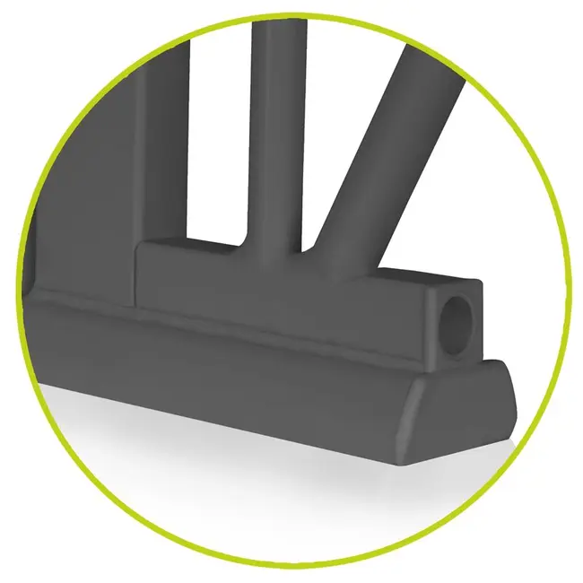 Lionelo - Poarta de siguranta prin presiune Truus Slim, 105 cm, Conform cu standardul europeane de securitate EN1930, Gri/Natur BYNLO-TRUUS_SLIM_GREY_GRAPHITE