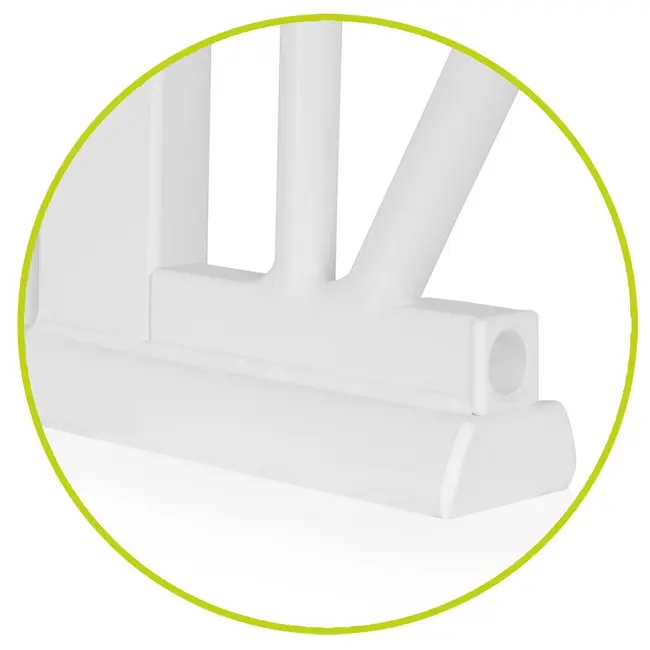 Lionelo - Poarta de siguranta prin presiune Truus Slim, 105 cm, Conform cu standardul europeane de securitate EN1930, Gri/Natur BYNLO-TRUUS_SLIM_WHITE_NATURAL