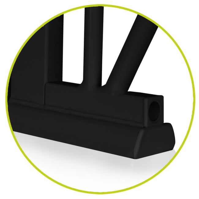 Lionelo - Poarta de siguranta prin presiune Truus Slim, 105 cm, Conform cu standardul europeane de securitate EN1930, Negru/Natur BYNLO-TRUUS_SLIM_BLACK_CARBON_NATURAL