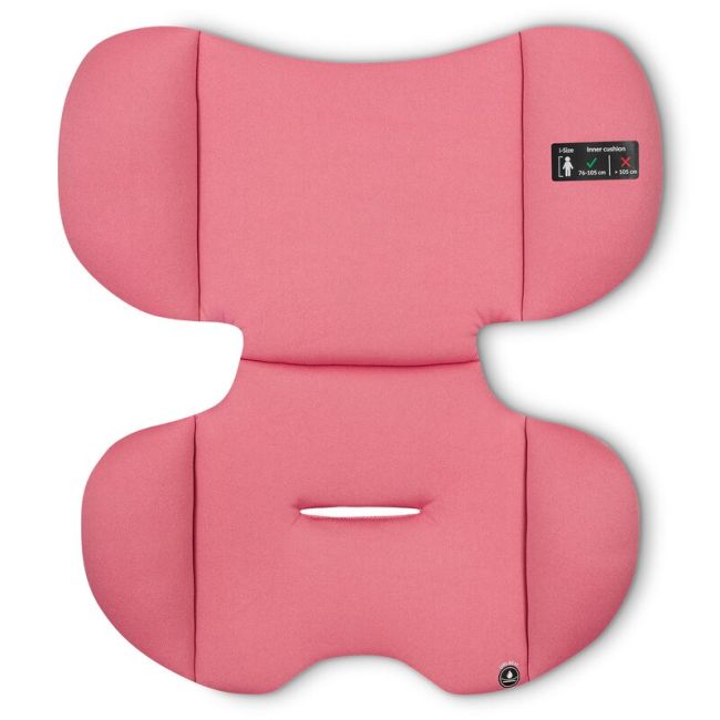 Lionelo - Scaun auto, Levi One i-Size, Universal, Instalare FWF, Cu tetiera reglabila in 10 pozitii, Cu spatar detasabil, 76-150 cm, Conform cu R129, Roz BYNLO-LEVI_ONE_I-SIZE_PINK_ROSE