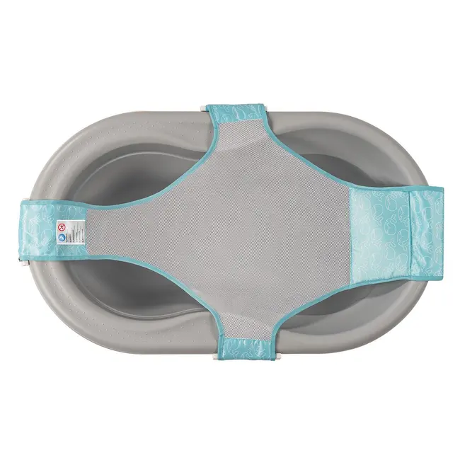 Plasa de baie pentru cadita bebelusului MyHappyBath Sling, reglabila, fara BPA, 0+ luni, Reer 76072
