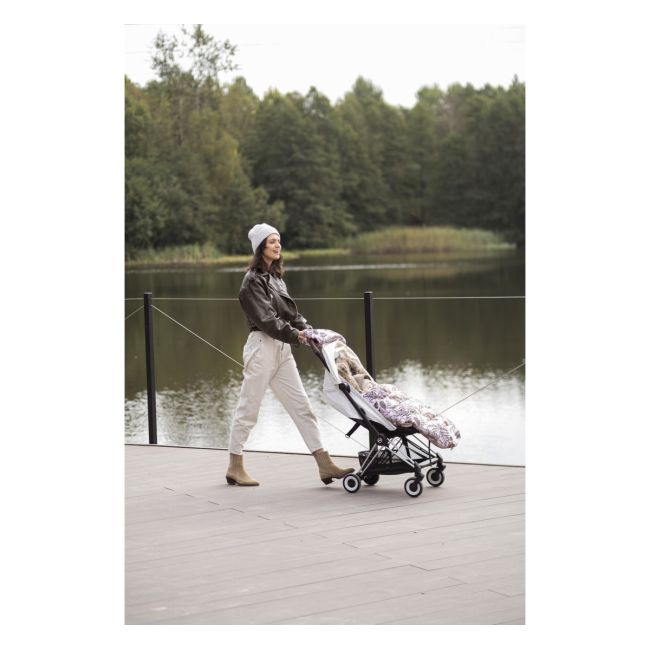 Sac De Dormit De Iarna Pentru Carucior Cu Centuri De Siguranta In 5 Puncte, Cu Blana Detasabila, Fermoare Laterale, Impermeabil Si Plus, Umplutura Fleece, 105x48cm, 0-36 Luni, Bej Pjb80605280