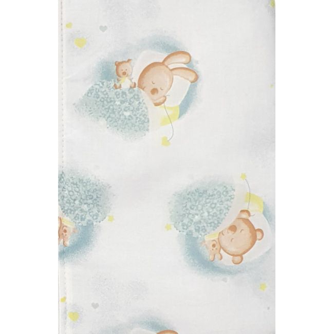 Sac de dormit copii, Blue Bear's Dream, din bumbac, 85 cm, 1.5 tog KDEA8515BBD