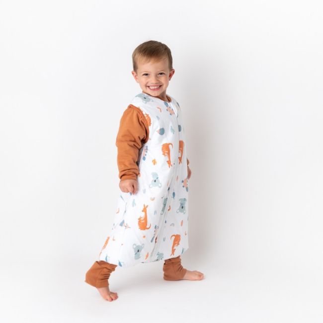 Sac de dormit cu picioruse si maneca lunga detasabila Kangaroo 120 cm + manseta 3.5 Tog BBXCJ545-35FSN