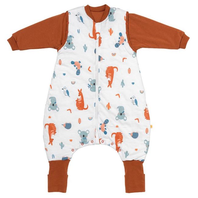 Sac de dormit cu picioruse si maneca lunga detasabila Kangaroo 60 cm + manseta 3.5 Tog BBXCJ547-35FSN