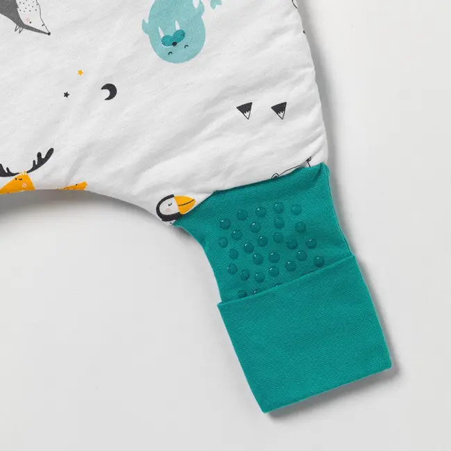 Sac de dormit cu picioruse si maneca lunga detasabila Polar Pals 130 cm + manseta 2.5 Tog BBXCJ966-25FSN