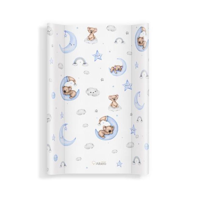 Saltea de infasat bebe cu intaritura 70x47,5 C009 Heaven world Blue 00082013
