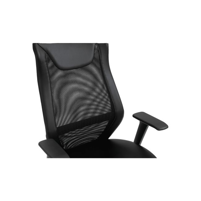 Scaun birou egonomic sl q346, mesh, inaltime reglabila, roti pivotante, cadru polipropilena, 136 kg, negru drm10260