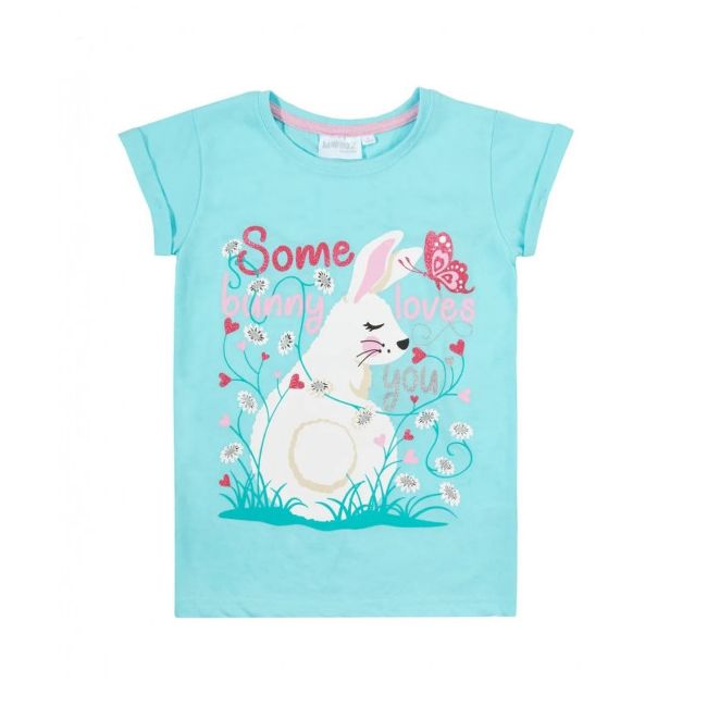 Tricou fetite - Some bunny loves you DKW136-5