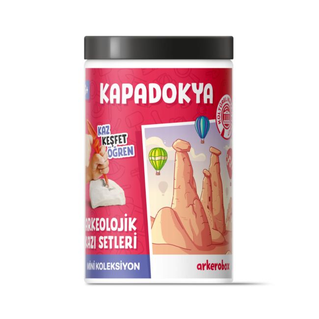 Arkerobox - Mini set arheologic educational si puzzle 3D, Cappadocia JEMARK2506