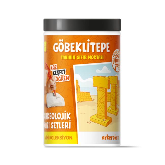 Arkerobox - Mini set arheologic educational si puzzle 3D, Gobekli Tepe JEMARK25605