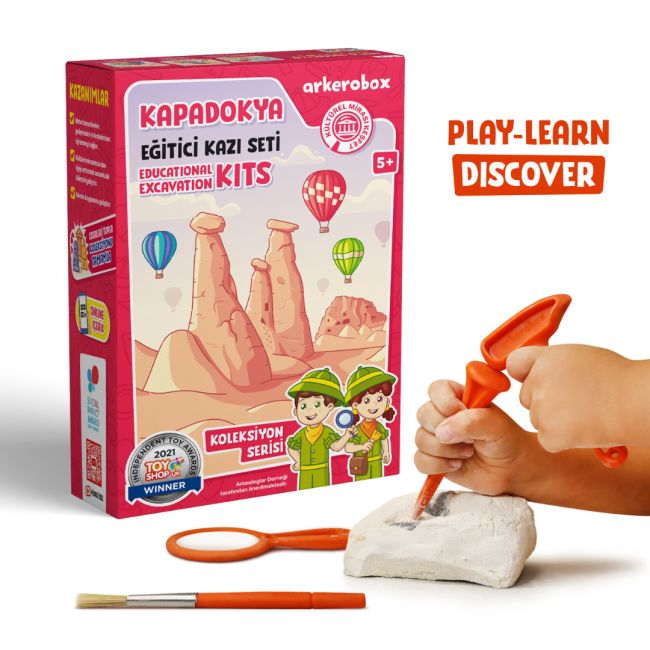 Arkerobox - Set arheologic educational si puzzle 3D, Cappadocia JEMARK2261