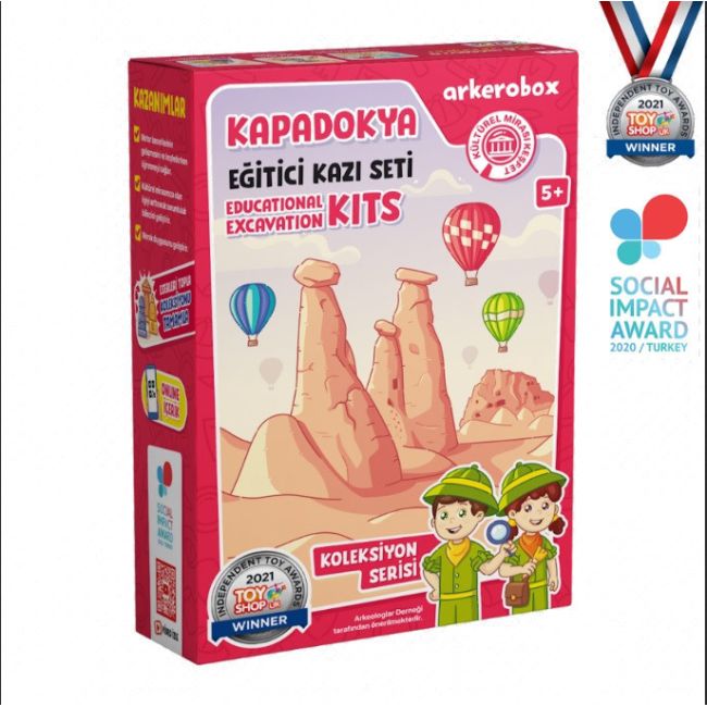 Arkerobox - Set arheologic educational si puzzle 3D, Cappadocia JEMARK2261