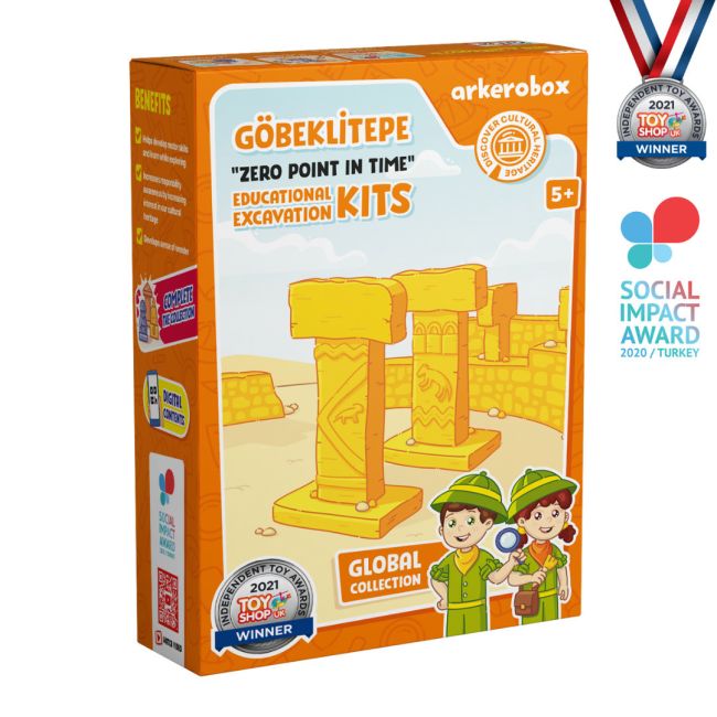 Arkerobox - Set arheologic educational si puzzle 3D, Gobekli Tepe JEMARK2278