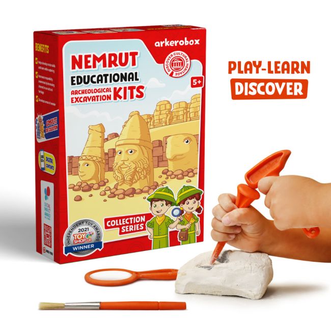 Arkerobox - Set arheologic educational si puzzle 3D, Nemrut JEMARK2285
