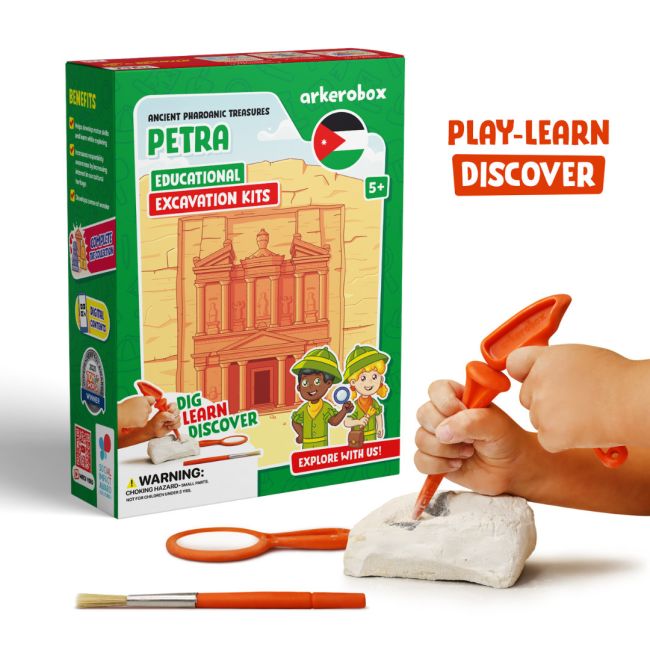 Arkerobox - Set arheologic educational si puzzle 3D, Petra JEMARK2476