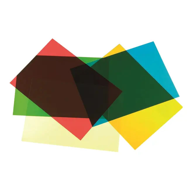 Foi colorate translucide din acetat pentru tablete si mese luminoase - oketik48002