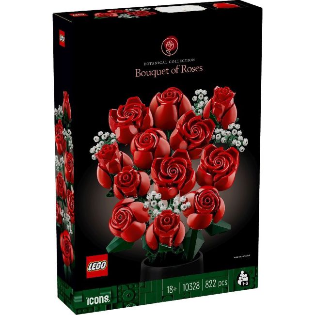 LEGO ICONS BUCHET DE TRANDAFIRI 10328 VIVLEGO10328