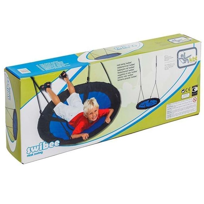 Leagan cuib swibee albastru/negru kb190007004001