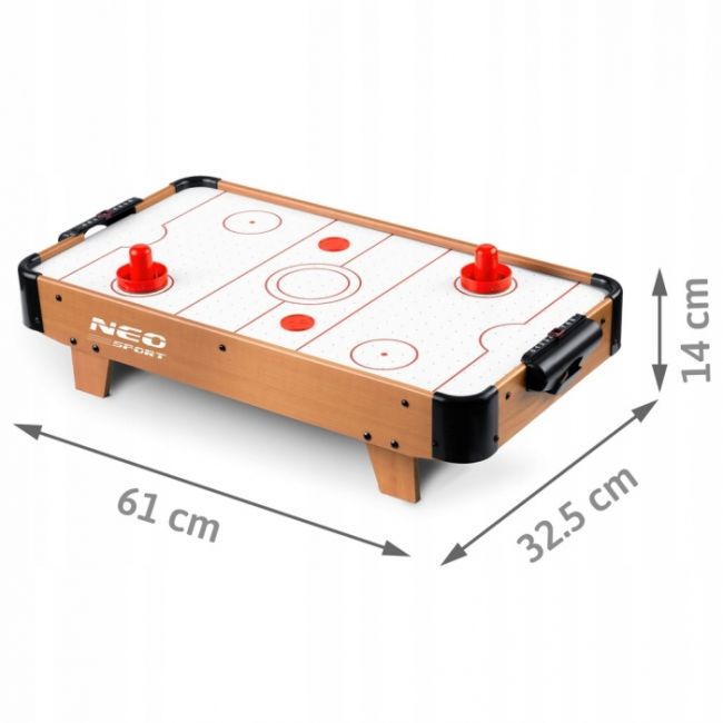 Masa de air hockey, 61 x 32.5 x 14 cm, neo-sport ns-421 edeedi1421