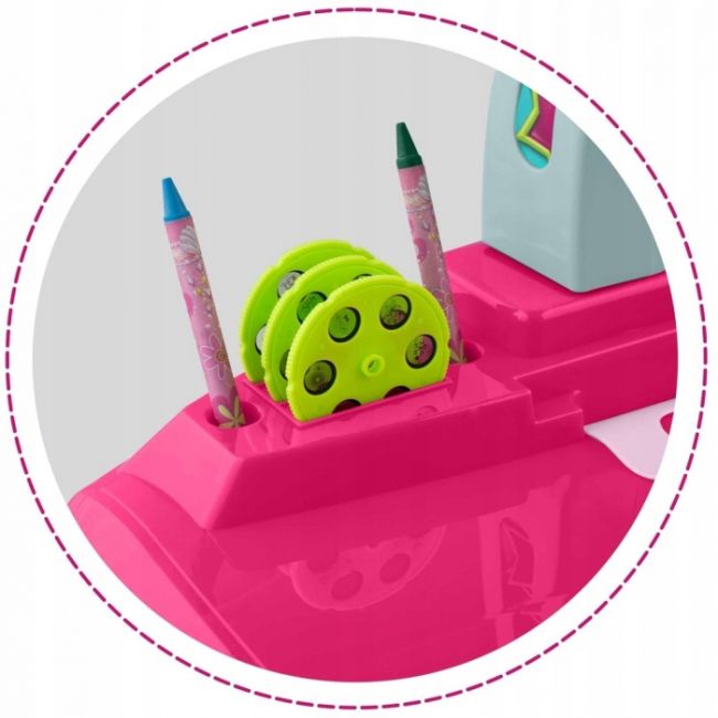Proiector pentru desene cu accesorii incluse ricokids 772000 - roz edeedi772000