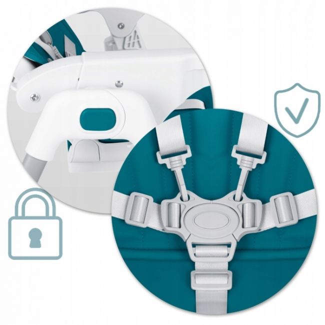 Scaun de masa pentru copii ricokids tulo 700601 - albastru edeedi700601
