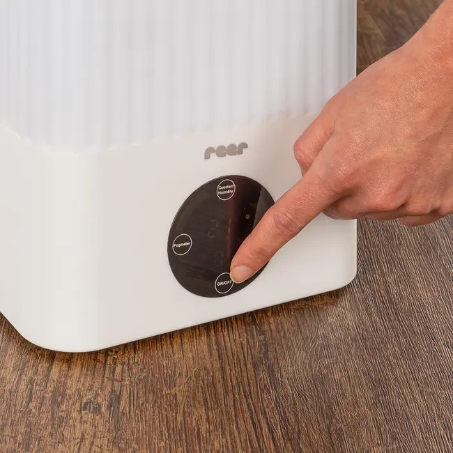 Umidificator ultrasunete cu automatizare si lumina de noapte,  telecomanda , afisaj temperatura si umiditate, temporizator, Reer 94060