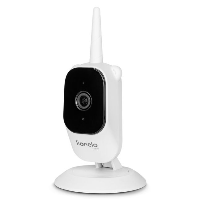 Video monitor, Lionelo, Babyline 3.2, Full HD, Comunicare bidirectionala, 2.8 inch, Cu sunete si mod de noapte, Cu 5 niveluri de detectare a sunetului, Alb BYNLOC-BABYLINE_3.2_WHITE