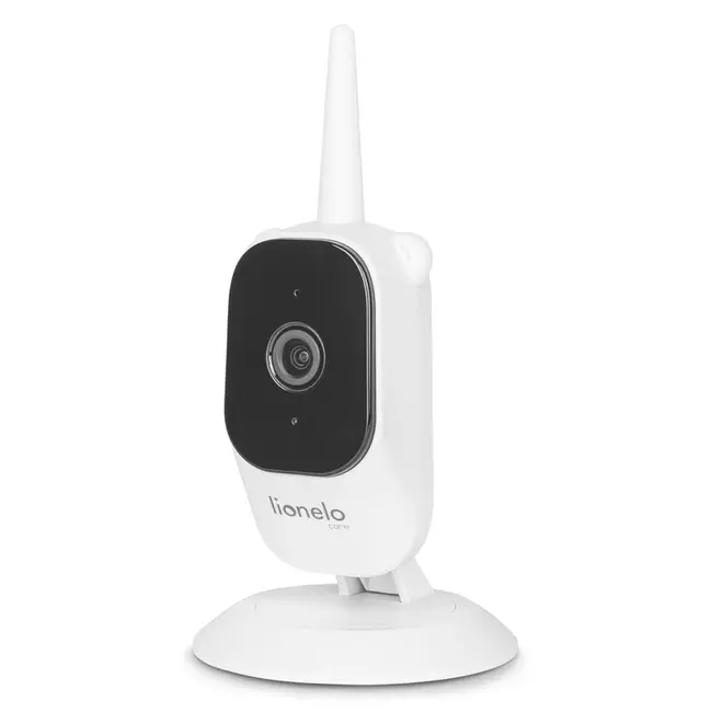 Video monitor, Lionelo, Babyline 3.2, Full HD, Comunicare bidirectionala, 2.8 inch, Cu sunete si mod de noapte, Cu 5 niveluri de detectare a sunetului, Alb BYNLOC-BABYLINE_3.2_WHITE
