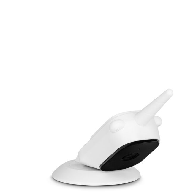 Video monitor, Lionelo, Babyline 3.2, Full HD, Comunicare bidirectionala, 2.8 inch, Cu sunete si mod de noapte, Cu 5 niveluri de detectare a sunetului, Alb BYNLOC-BABYLINE_3.2_WHITE