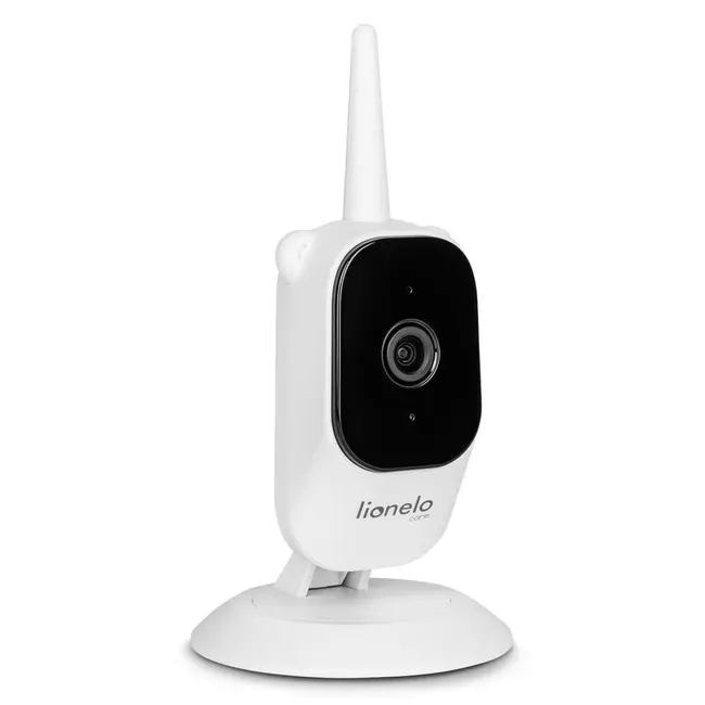 Video monitor, Lionelo, Babyline 3.2, Full HD, Comunicare bidirectionala, 2.8 inch, Cu sunete si mod de noapte, Cu 5 niveluri de detectare a sunetului, Alb BYNLOC-BABYLINE_3.2_WHITE
