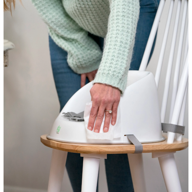 Ity by ingenuity - scaun de masa easy clean booster, oat bbb12622