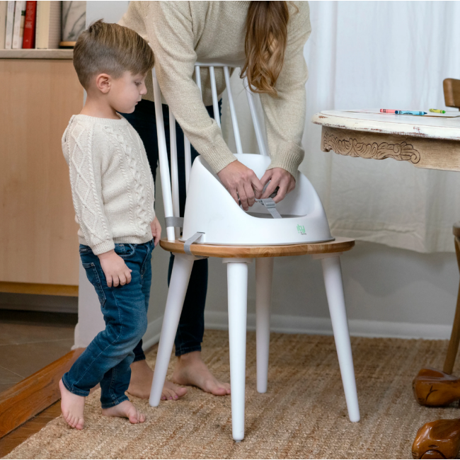 Ity by ingenuity - scaun de masa easy clean booster, oat bbb12622