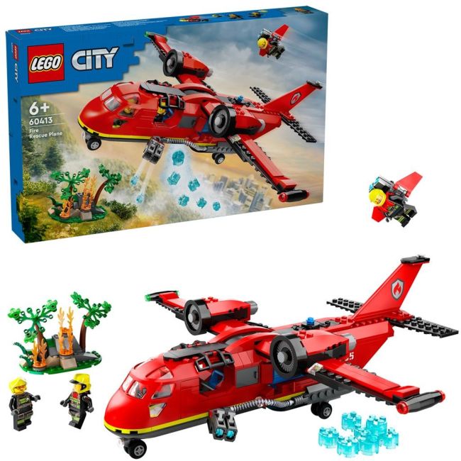 LEGO CITY AVION DE POMPIERI 60413 VIVLEGO60413