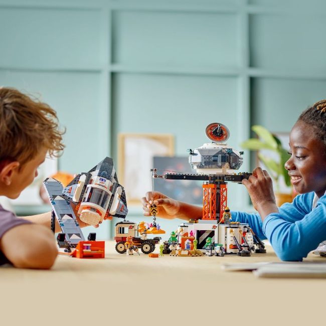 LEGO CITY BAZA SPATIALA SI PLATFORMA DE LANSARE A RACHETEI 60434 VIVLEGO60434