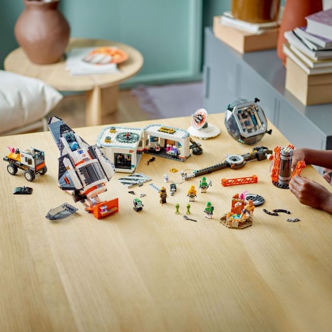 LEGO CITY BAZA SPATIALA SI PLATFORMA DE LANSARE A RACHETEI 60434 VIVLEGO60434